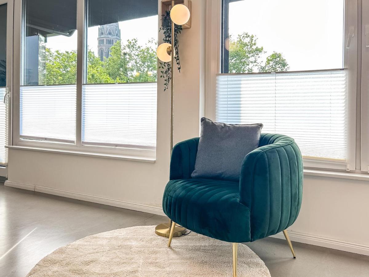 Design-Apartment - Bochum Zentrum - 2 Balkons - 118M2 - Netflix Exterior photo