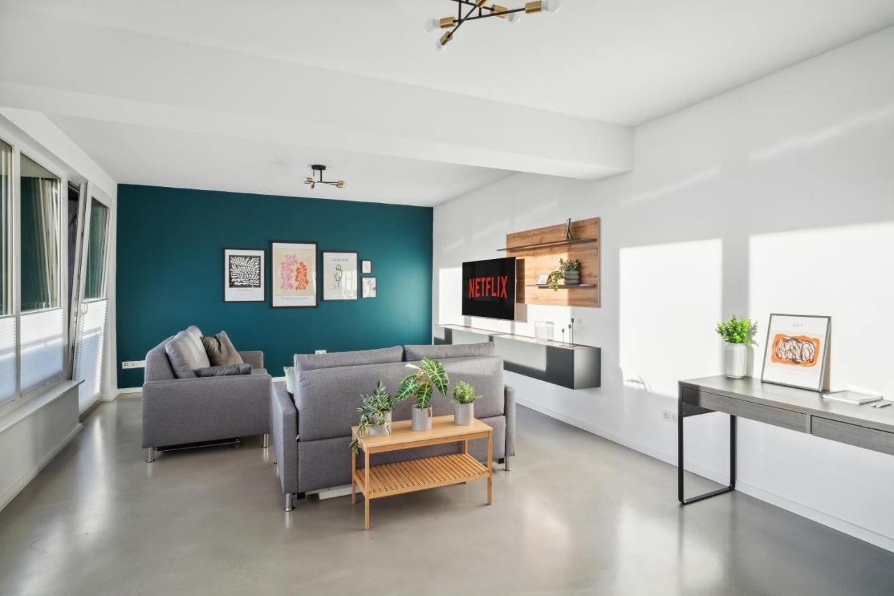 Design-Apartment - Bochum Zentrum - 2 Balkons - 118M2 - Netflix Exterior photo